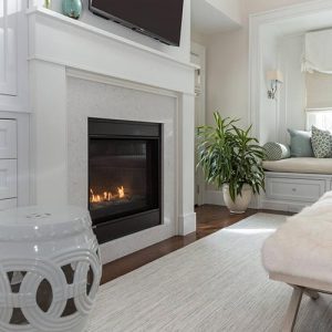 Black Rock Gallery - Living Room Fireplace