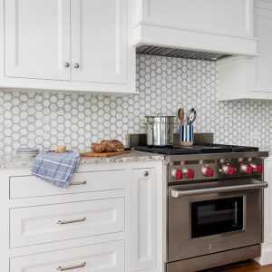 kitchen from Crisp Casual Interior Design Project by Gale Michaud Interiors