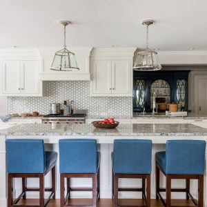 Kitchen from Crisp Casual Interior Design Project by Gale Michaud Interiors