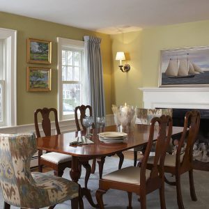 Gale Michaud Interiors - Cape Cod interior design project - dining room