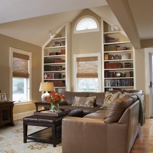 Gale Michaud Interiors - waterfront project - den